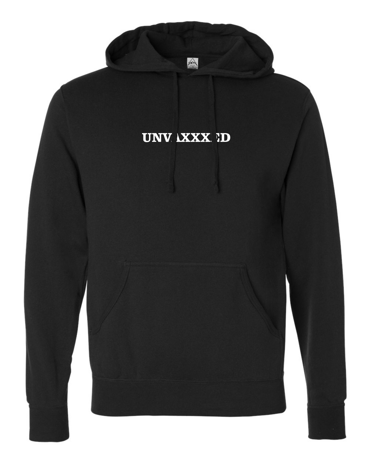 'Unvaxxxed' Black Hoodie