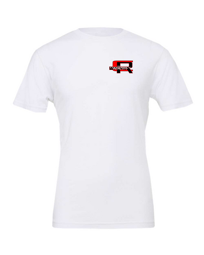 'FlatEarther' White T-Shirt