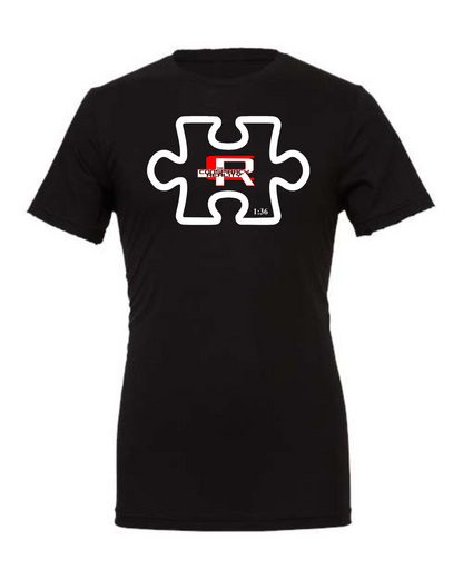 'Autism Awareness' Black T-Shirt