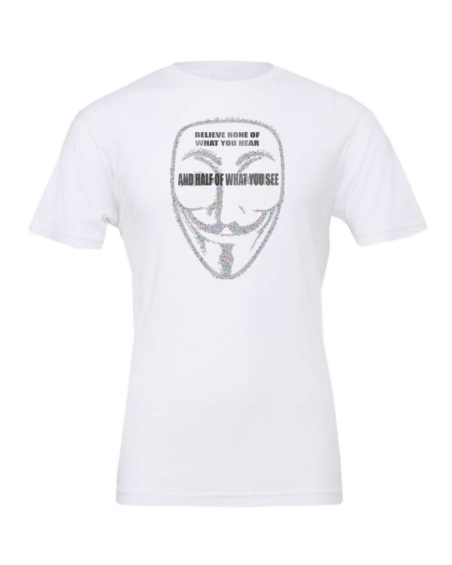 'The Skeptic' White T-Shirt