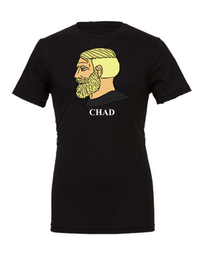 'Chad' Black T-Shirt