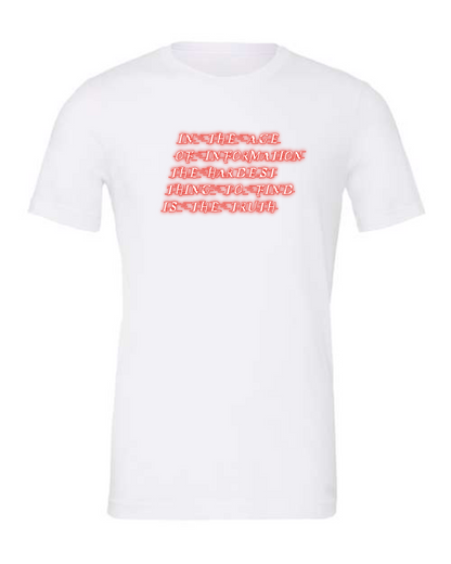 'Information Age' White T-Shirt