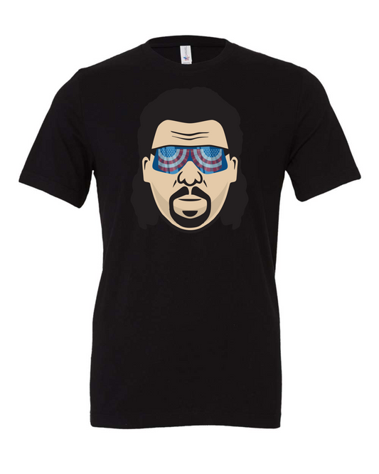 'The American Hero' Black T-Shirt