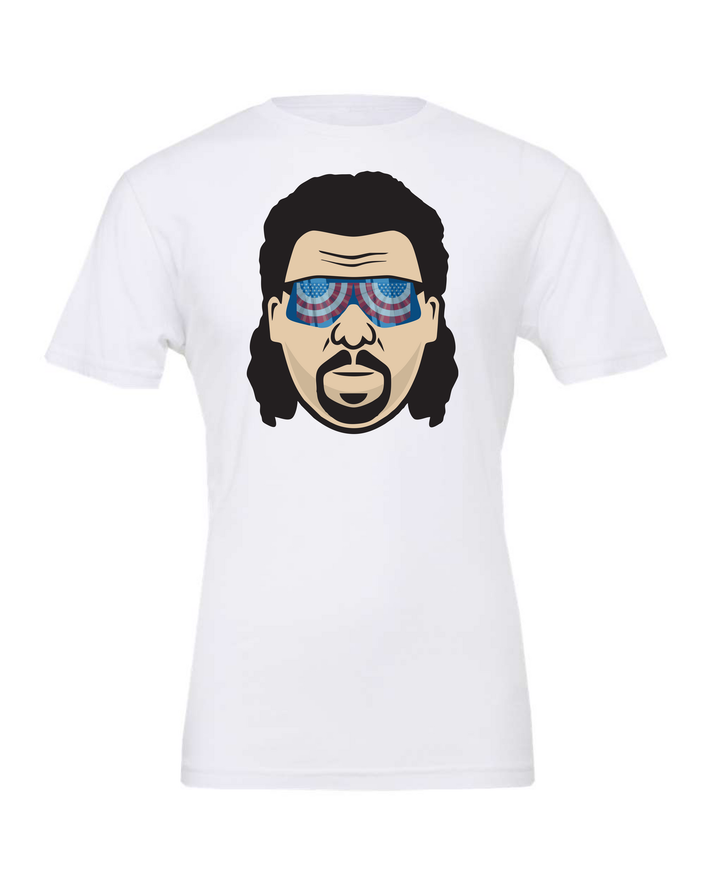 'The American Hero' White T-Shirt