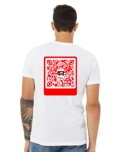 'The QR Code' White T-Shirt